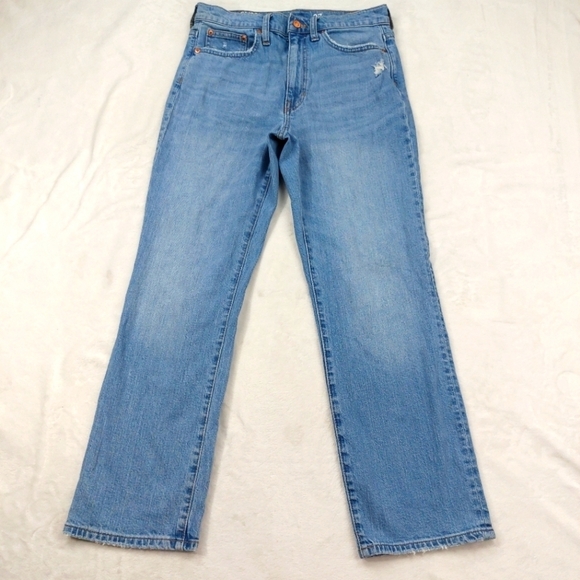 J. Crew Denim - J. CREW WOMENS SLIM BOYFRIEND RE-IMAGINED DISTRESSED LIGHT WASH DENIM JEANS 27